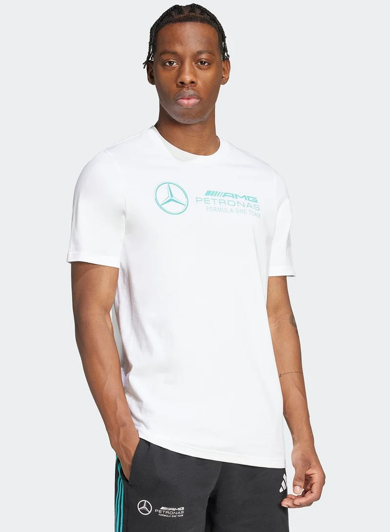 Adidas Mer Dna Gftee M White Motorsport T-Shirts For Men XS