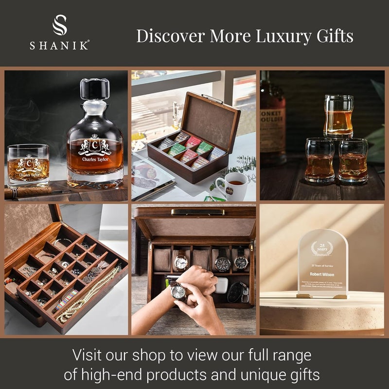 Shanik Upgraded Acacia Cheese Board Set, Square Shaped Charcuterie Set, Cheese Platter, Handcrafted Design and Stainless Steel Cutlery Set - Gift for Any Occasion No Engraving - Image 3