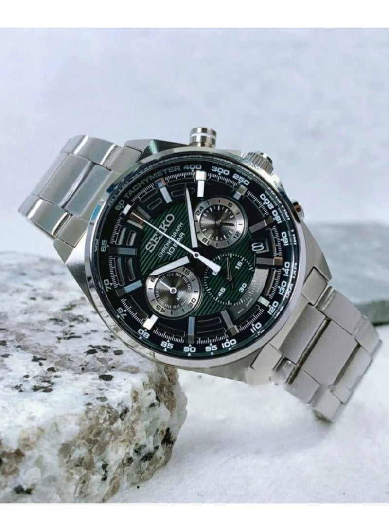 Seiko Seiko SSB405P1 Special Color Chronograph Quartz Analog Bracelet Men's Watch - Image 2