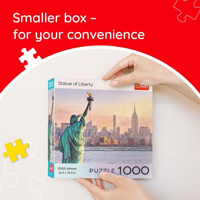 Trefl - Square Box - Underwater Life - 3000 Piece Jigsaw Puzzle Red 46"x33" Print, DIY, Creative Fun, Classic Jigsaw for Adults and Children from 15 Years Old - Image 3
