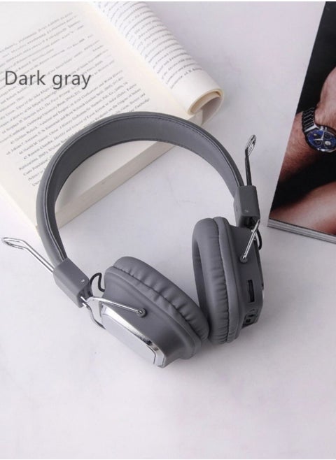 Sodo Sd-1003 Wireless Music Headset with Built-in Microphone for Walk and Talk - Grey