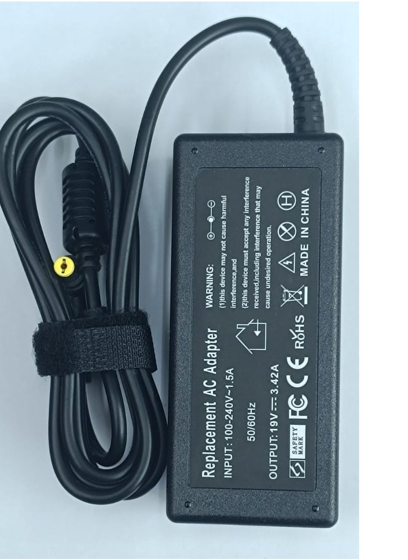 CS 65 W 19 V 3.42 A Power Adapter Charger for Laptop Computer Compatible for Acer Aspire ES1-511 7560 SB416 AS7750 6423 V5 V7  - Image 1