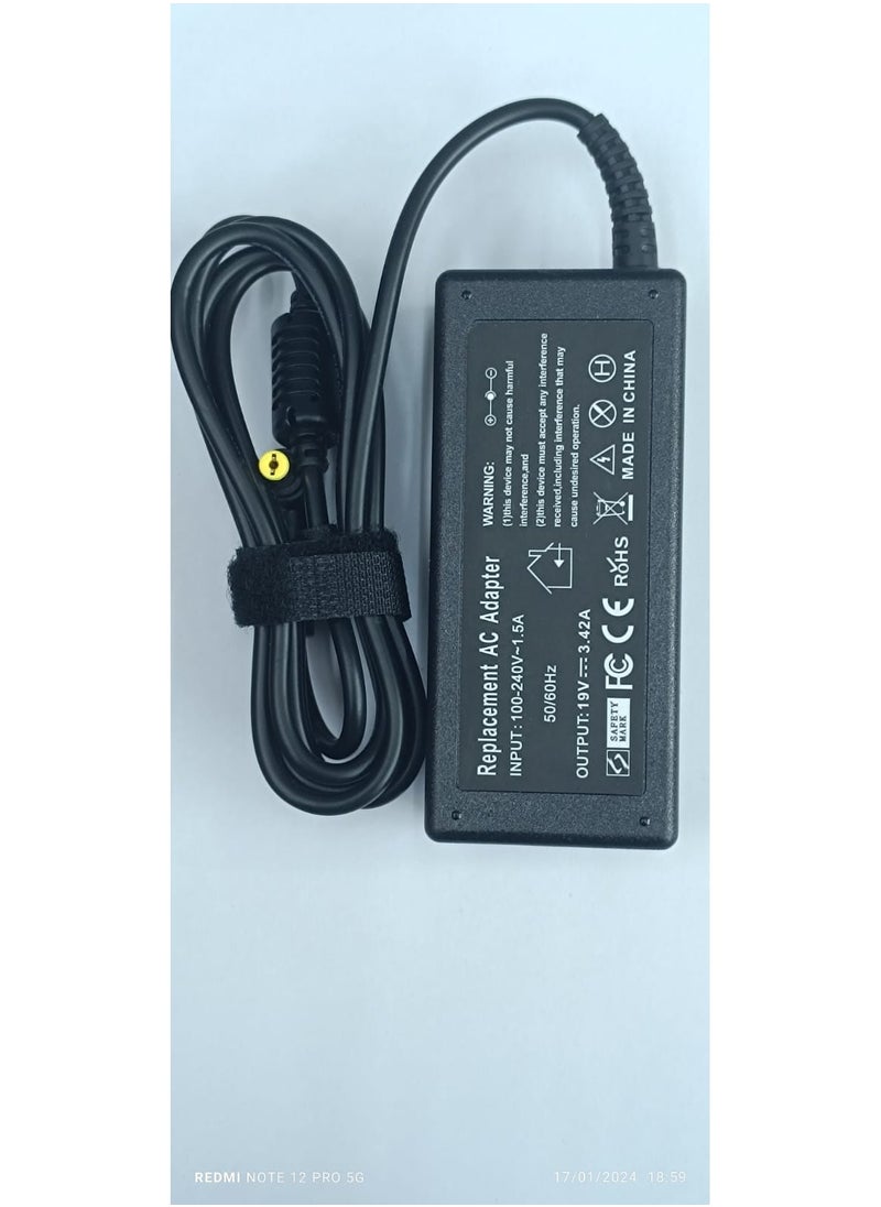 CS 65 W 19 V 3.42 A Power Adapter Charger for Laptop Computer Compatible for Acer Aspire ES1-511 7560 SB416 AS7750 6423 V5 V7  - Image 3