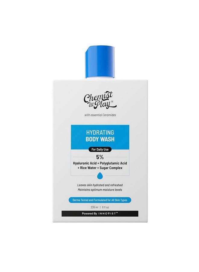 Chemist at Play Hydrating Body Wash | With 5% Hyaluronic Acid Bodywash for Intense Hydration | Reduces Flakes & Itchiness | For Dry Skin | Polyglutamic Acid & Hyaluronic Acid | For Women & Men | 236ml - pzsku/Z25976614AA3C6FD34350Z/45/_/1738306640/8485747e-c06f-4296-8a1e-9ea874907b6b