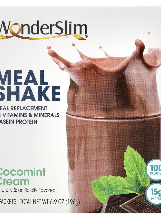 Meal Shake Cocomint Cream 7 Packets 28 g Each