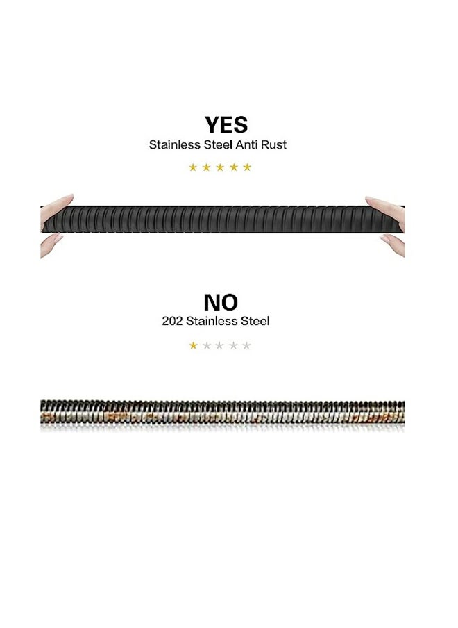 Generic 1.5 meter stainless steel shower hose, flexible and leak-proof  - Image 2