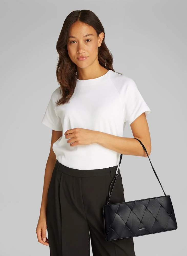 CALVIN KLEIN ELONGATED SHOULDER BAG