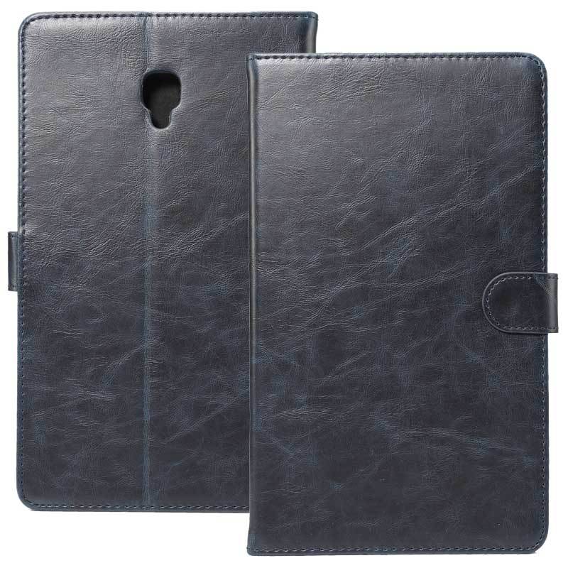 Retro Crazy Horse Pattern Tab A T380 Flat Leather Case Flip Card Holder For Samsung T580 Protective Case - Image 5