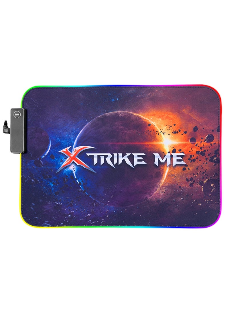 XTRIKE ME MP-207 Soft Mouse Pad With Anti Slip Base And RGB Backlighting Feature 770x295x3mm Size - Image 4