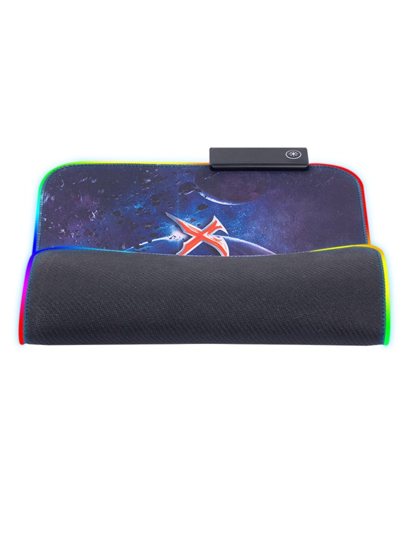 XTRIKE ME MP-207 Soft Mouse Pad With Anti Slip Base And RGB Backlighting Feature 770x295x3mm Size - Image 5