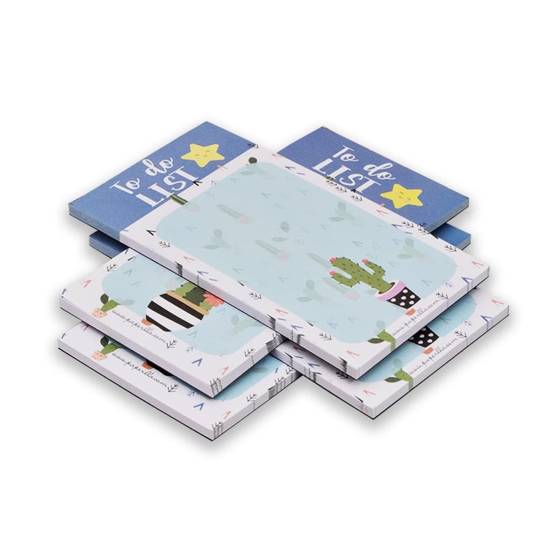 COI to Do List Notepads,Office Stationery Items,Notes Diary Gift for Boys & Girls,Set of 4,100 Pages - Image 1
