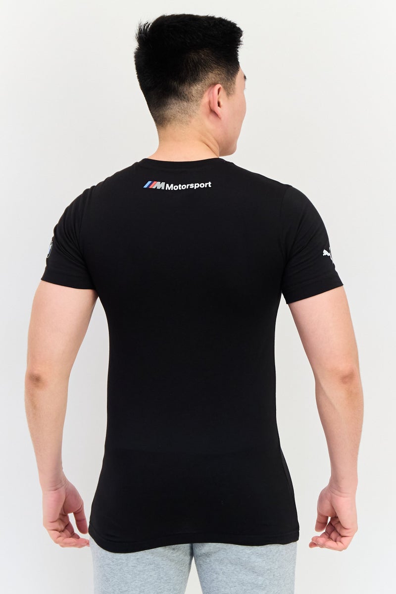 Puma x Motosport Men Sportswear Fit Short Sleeves Outdoor T-Shirt, Black - Image 3