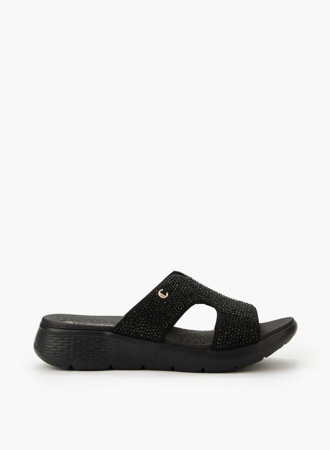 Le Confort Women Embellished Slide Sandals Ramadan Collection - Image 2