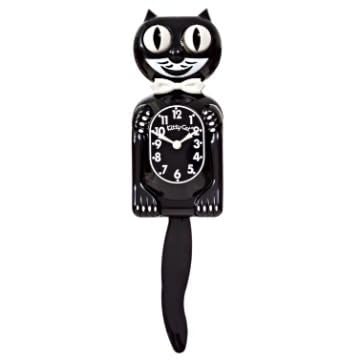 Kit Cat Klock Small KittyCat Klock Classic Black Includes Battery
