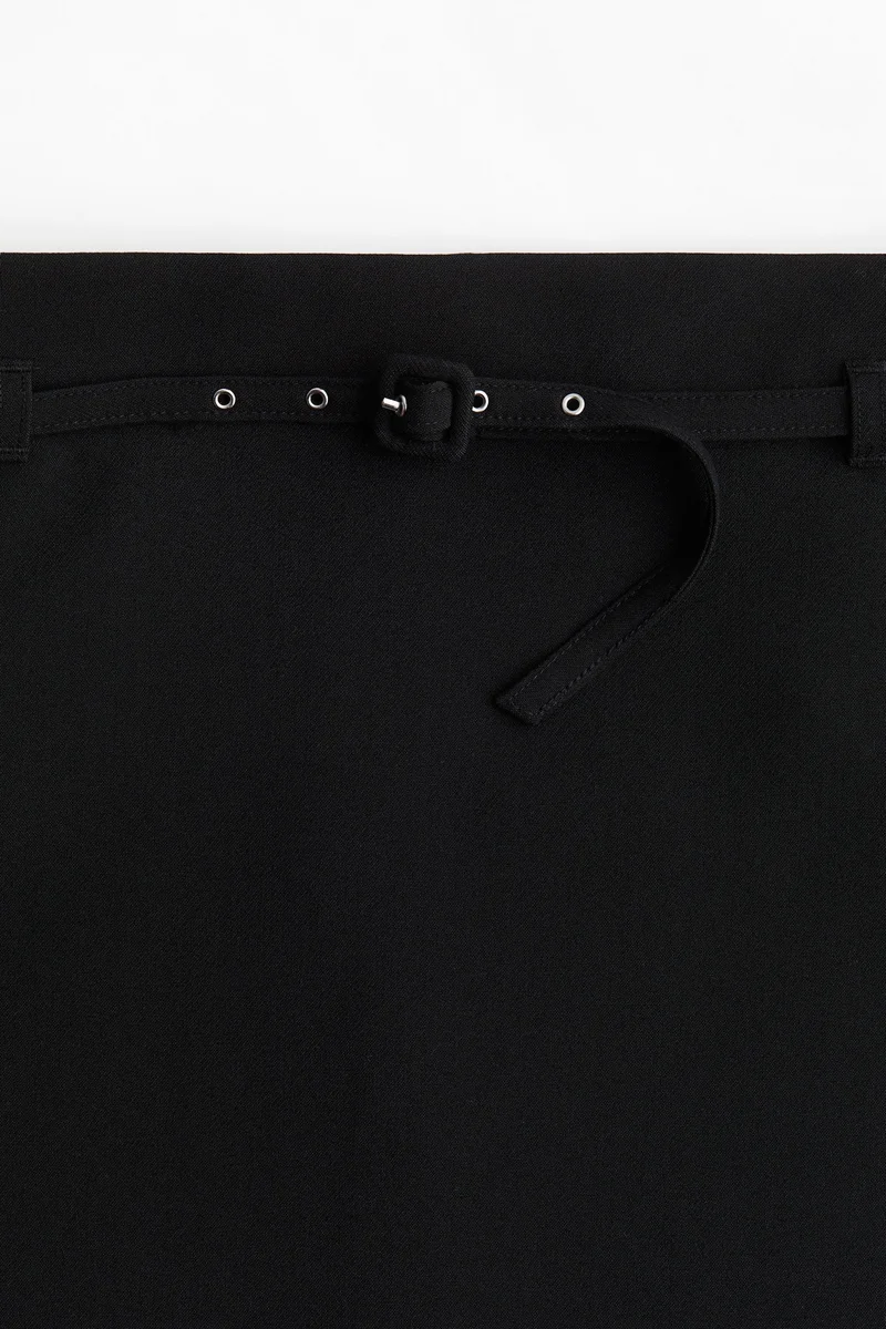 H&M Belted pencil skirt
