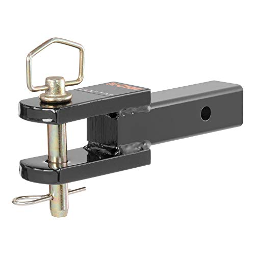 CURT 45821 Clevis Pin Hitch Ball Mount, Fits 2-Inch Receiver, 6,000 lbs, 1-Inch Hole - Image 1
