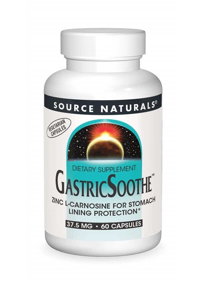 Source Naturals GastricSoothe Zinc L-Carnosine - 60 Veggie Caps - Image 1