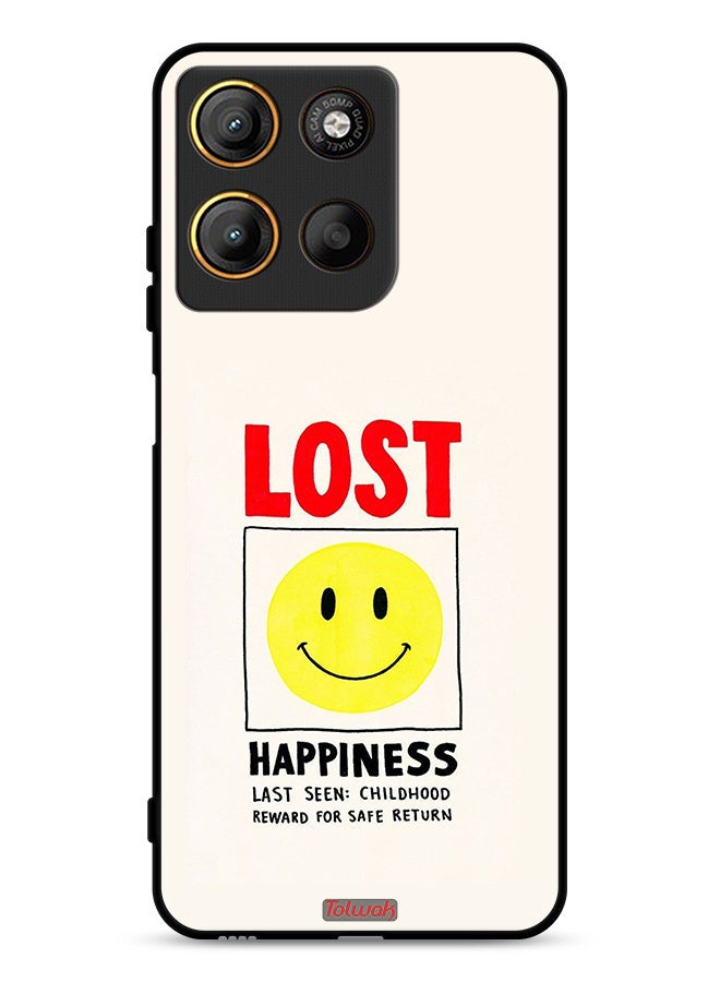Tolwak Motorola Moto G15 Protective Case Cover Lost Happiness