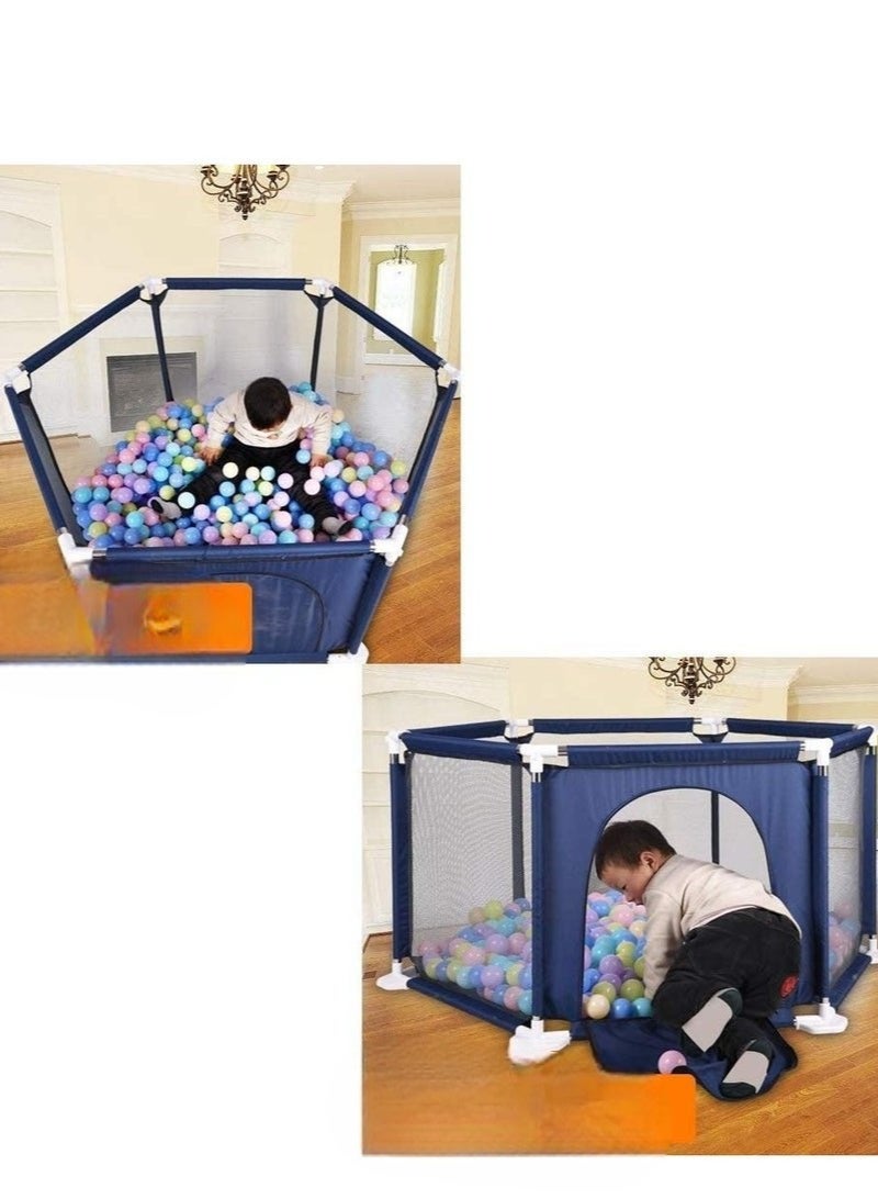 6 Panel Baby Play Pen with Colorful Balls - Image 2