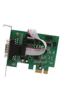 Generic 2x DP9 RS-232 PCI Express Serial Controller Card with Low Profile Bracket and ASIC 99100 Chipset.  - Image 5