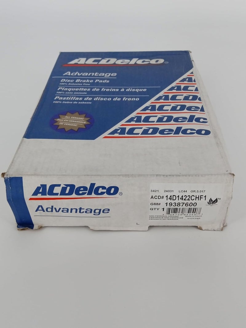 ACDelco Front Brake Pad Set for Cadillac SRX and Saab 9-4X - High-Performance Braking - Image 2