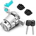 HUQUZN Door Lock Cylinder with Keys Driver Side Fit for Honda Pilot 35L 2003 2004 2005 2006 2007 2008 Replace 72185S9VA21 72185S9VA21 - Image 2