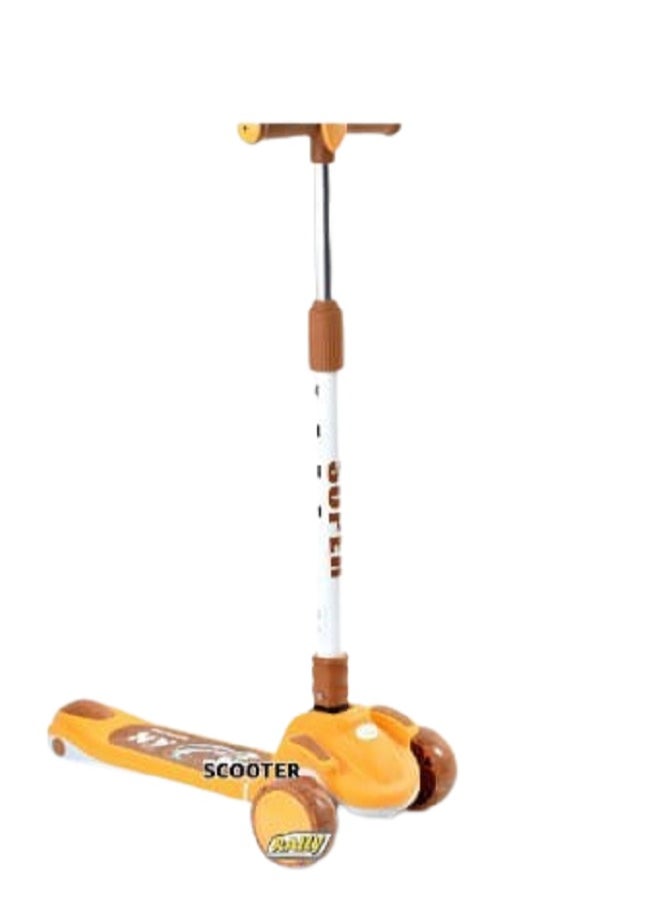 Generic - A children's scooter in light brown color sss - Image 1