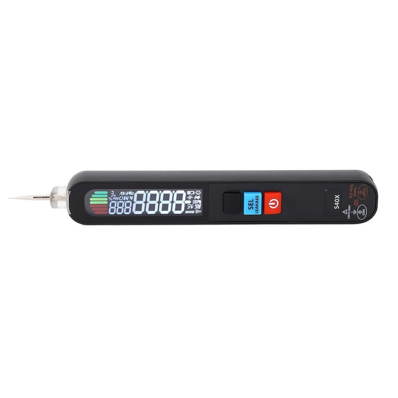 Aramox Mini Pen Type Digital Multimeter with LCD Screen and User Friendly Pen Clamp/Holder for Night Work and Portable Use - Image 2