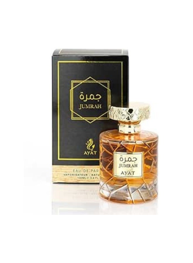 Ayat Perfumes Jumrah Eau de Parfum 100ml – Incense, Amber & Oud – Long Lasting Unisex Arabian Perfume - Image 2