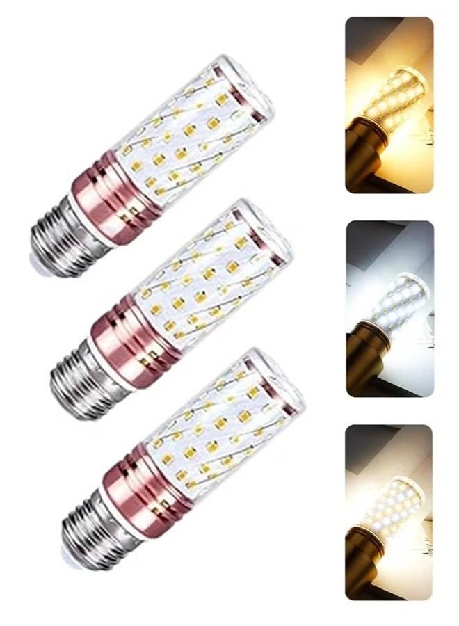 واي جيه مصابيح LED عالية الكفاءة بتصميم حديث وأداء قوي، عبوة من 3 ألوان - 3 قطع - Image 1