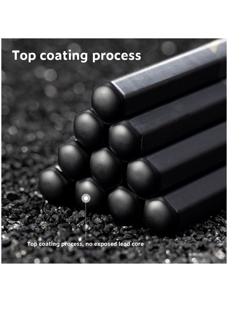 NUSIGN 10-Piece HB Graphite Pencils - Image 2