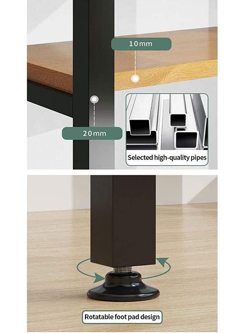 والالا 2 رفوف المرحاض طبل غسالة الرف، الحمام زاوية حامل تخزين الملحقات المنظم، قائم بذاته المنزل مكتب تخزين الرف لتوفير مساحة مع رف منشفة - Image 3
