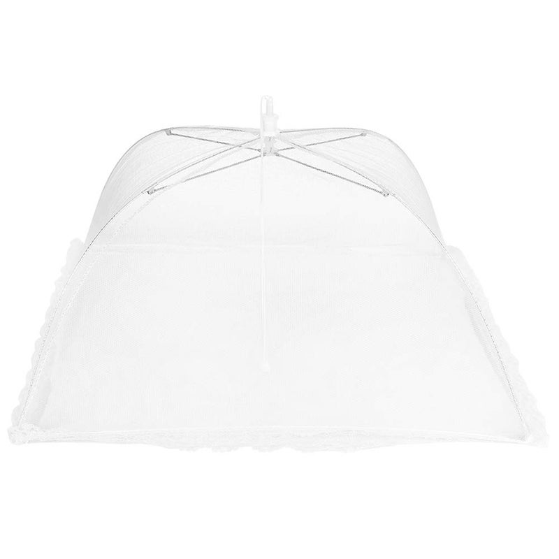 Collapsible Fine Mesh Food Cover For Plates Mosquito Protection Camping Picnic BBQ Kitchen - Image 4