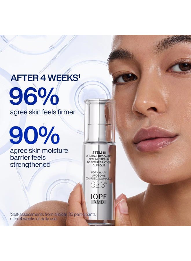 Iope XMD Stem III Clinical Recovery Serum - Professional PDRN Treatment-Level Results - Visibly Firms, Plumps Volume, and Refines Pores - With Hyaluronic Acid - 1.01 fl. oz. - Image 5
