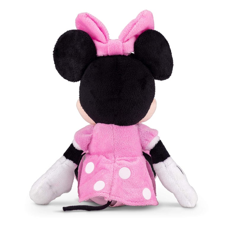 Minnie 10776 Disney Pink 11" Beans Plush, Multi, 6" - Image 2
