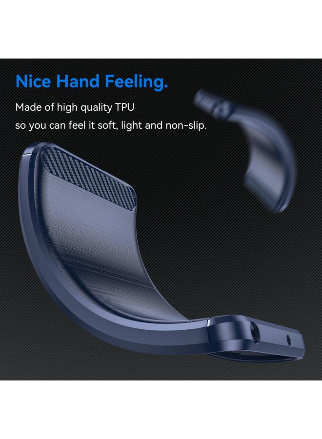 S-TOP Case For iPhone 14 Pro Brushed Texture Carbon Fiber TPU Phone Case - Image 4