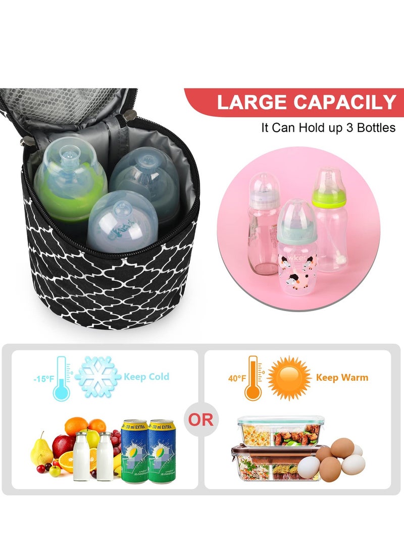 DOOKOO Breastmilk Cooler Bag Insulated Baby Bottle Cooler Bags for Travel Baby Bottle Bag for Daycare Nursing Mom - Image 2