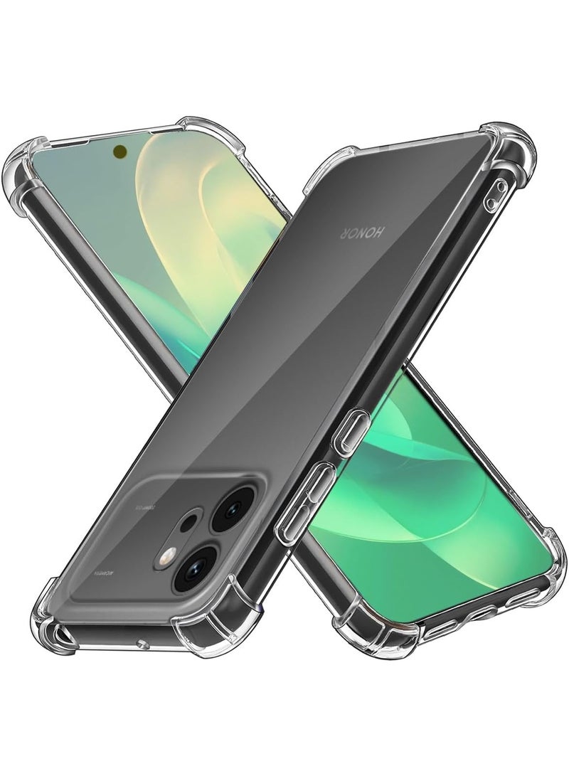 جراب لهاتف Honor 600، غطاء هاتف شفاف بزوايا معززة، نحيف، مقاوم للصدمات، مصنوع من مادة TPU المرنة، لهاتف Honor 600 - Image 2