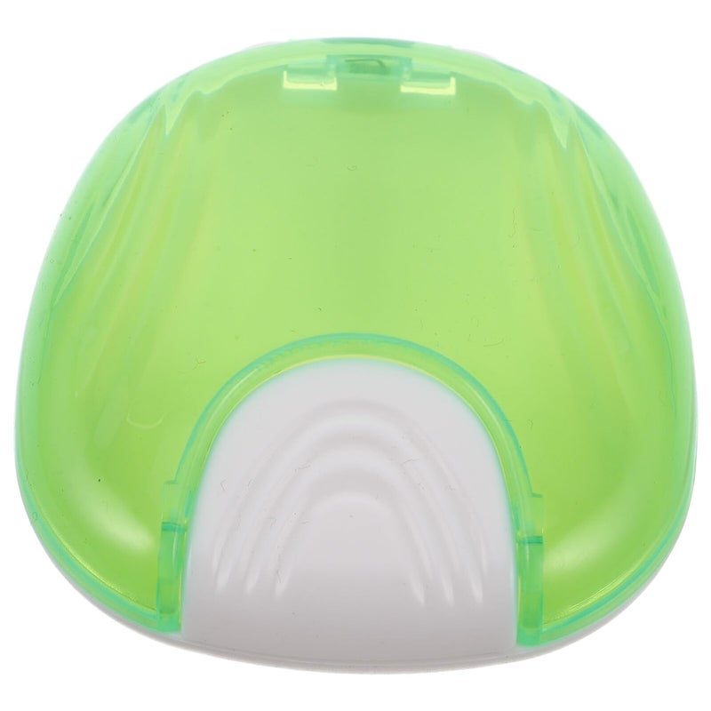 Portable Shell Shaped Retainer Case Aligner Storage Box Fluorescent Green - Image 2