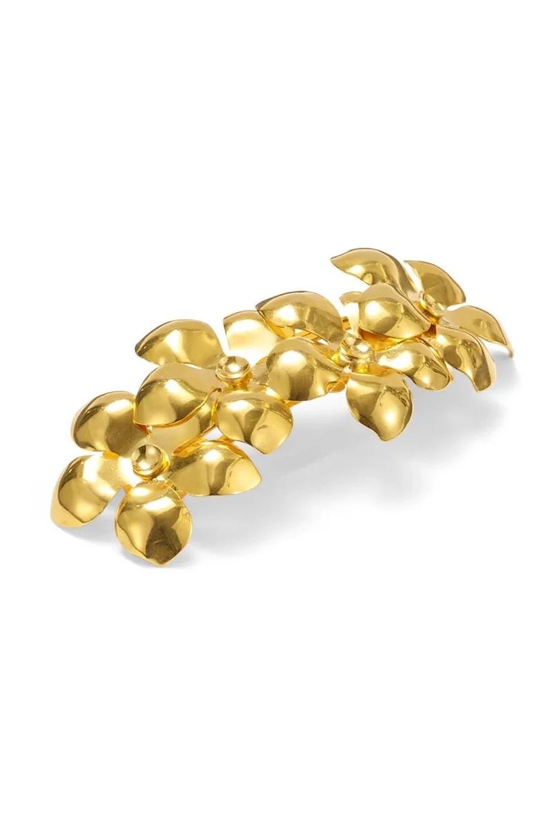 LELET NY Polished Botanical Hair Barrette