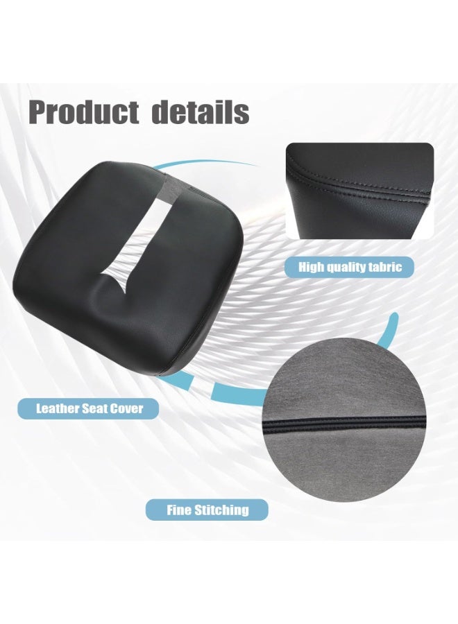KISSUN Center Console Lid Armrest Replacement (Black) – Aftermarket Fit for 2007–2014 Chevy Avalanche/Suburban/Tahoe/Silverado & GMC Yukon/Yukon XL/Sierra – Direct Fit, Non-Slip Base - Image 3