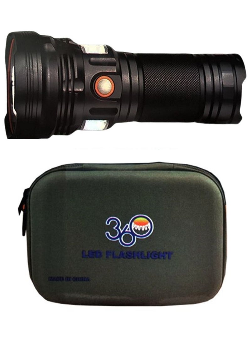 360 Light Super Bright LED Flashlight Versatile With 4 Lighting Modes for Outdoor Adventures, Waterproof Flashlights - Image 3
