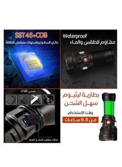 360 Light Super Bright LED Flashlight Versatile With 4 Lighting Modes for Outdoor Adventures, Waterproof Flashlights - pzsku/Z259948BB695F9B143945Z/45/_/1701462558/2417c7eb-cf9f-4457-a539-5c072cb660ff