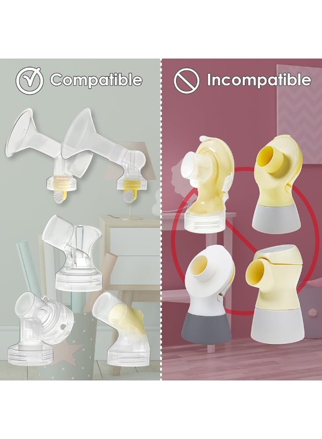 NENESUPPLY صمامات غشاء نينسوبلاي متوافقة مع أجزاء مضخة الثدي ميديلا - Image 3