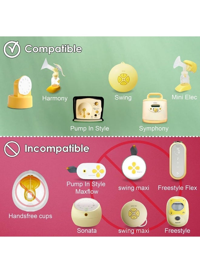 NENESUPPLY صمامات غشاء نينسوبلاي متوافقة مع أجزاء مضخة الثدي ميديلا - Image 2