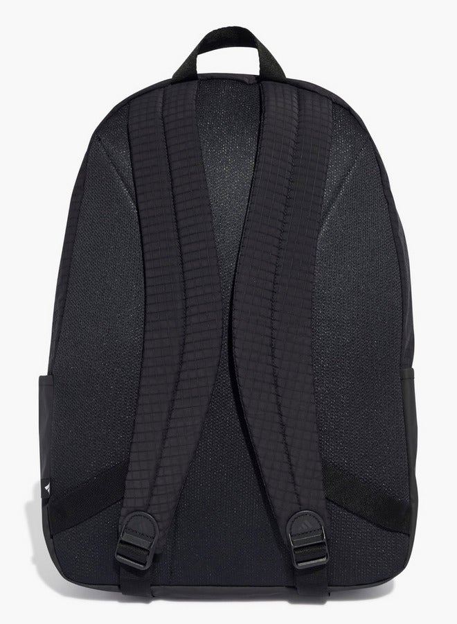 Adidas حقيبة ظهر بطباعة الشعار مع أحزمة كتف قابلة للتعديل - Image 5