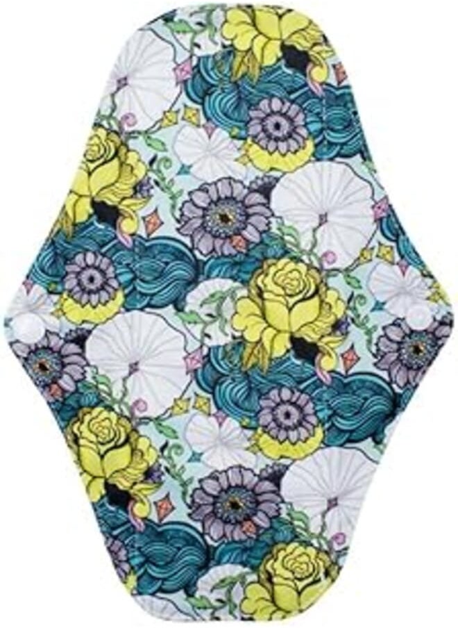 FASHION MANIA Reusable Sanitary Towels Pads, Heavy Flow Night Washable Cloth Menstrual Sanitary Towels(18 * 255cm) 