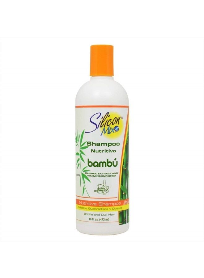 Silicon mix Bamboo shampoo 16 Oz