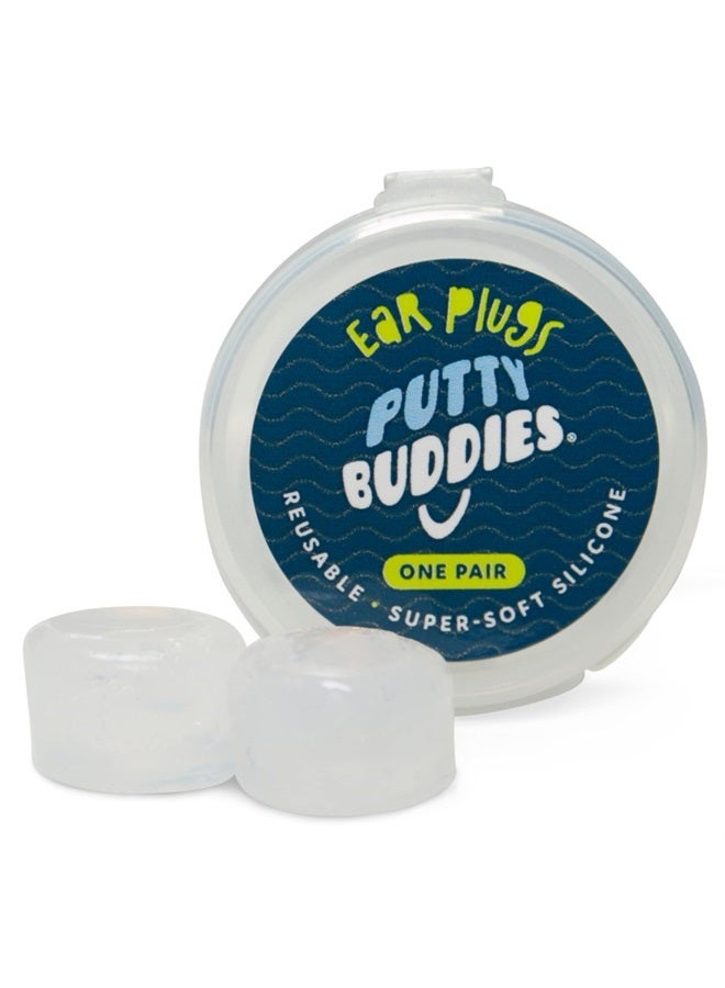 Putty Buddies Buddies Original Swimming Earplugs - Super Soft Moldable Plugs - Block Water - Comfortable - Great For Kids - 3-Pair Pack (Clear) - Image 5