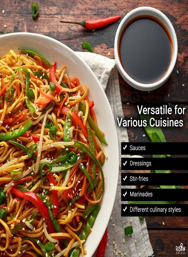 Fusion Select Authentic 750ML Chinese Cooking Wine - Traditional Hand-Brewed Shaoxing Rice Wine for Marinades, Deglazing, Stir Fries, Soups, Stews, Asian-Inspired Dishes - 25 Servings per Bottle - Image 3